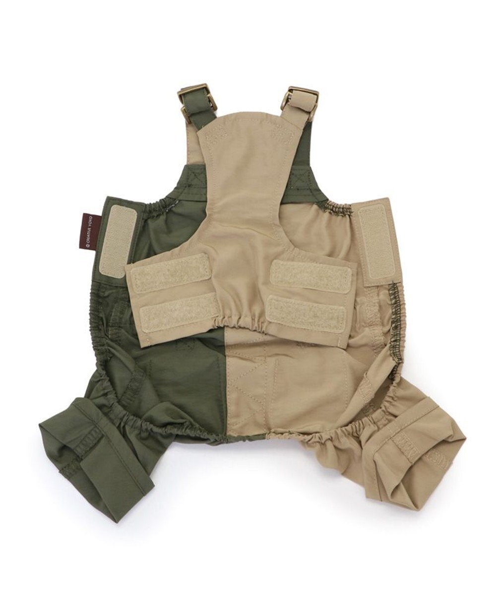 PET PARADISE ペットパラダイス ポケット切替 オーバーオール  小型犬 