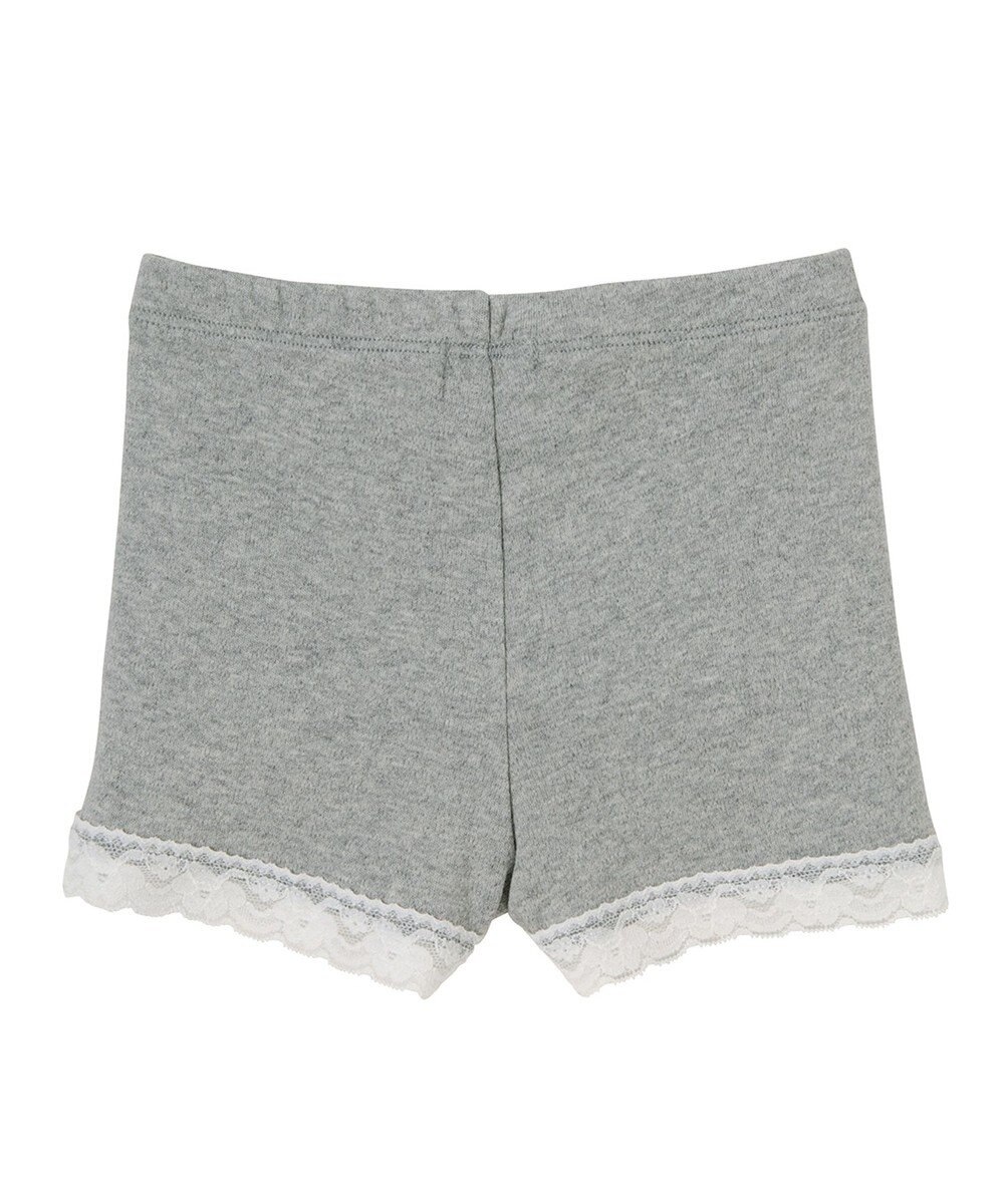 MIKI HOUSE HOT BISCUITS 【80-130cm】 裾レース オーバーパンツ 