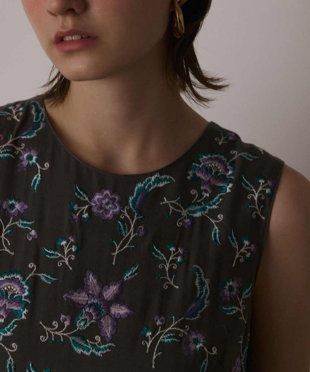 GRACE CONTINENTAL ティアードロングワンピース 