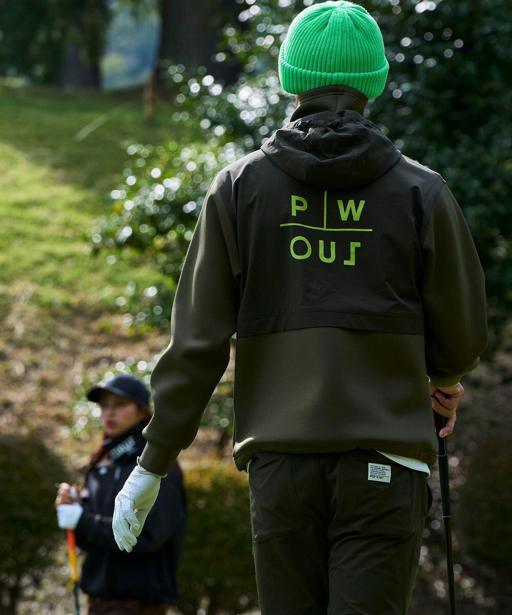 PW CIRCULUS 【MEN】NEW ダンボール デタッチャブルフーディー 