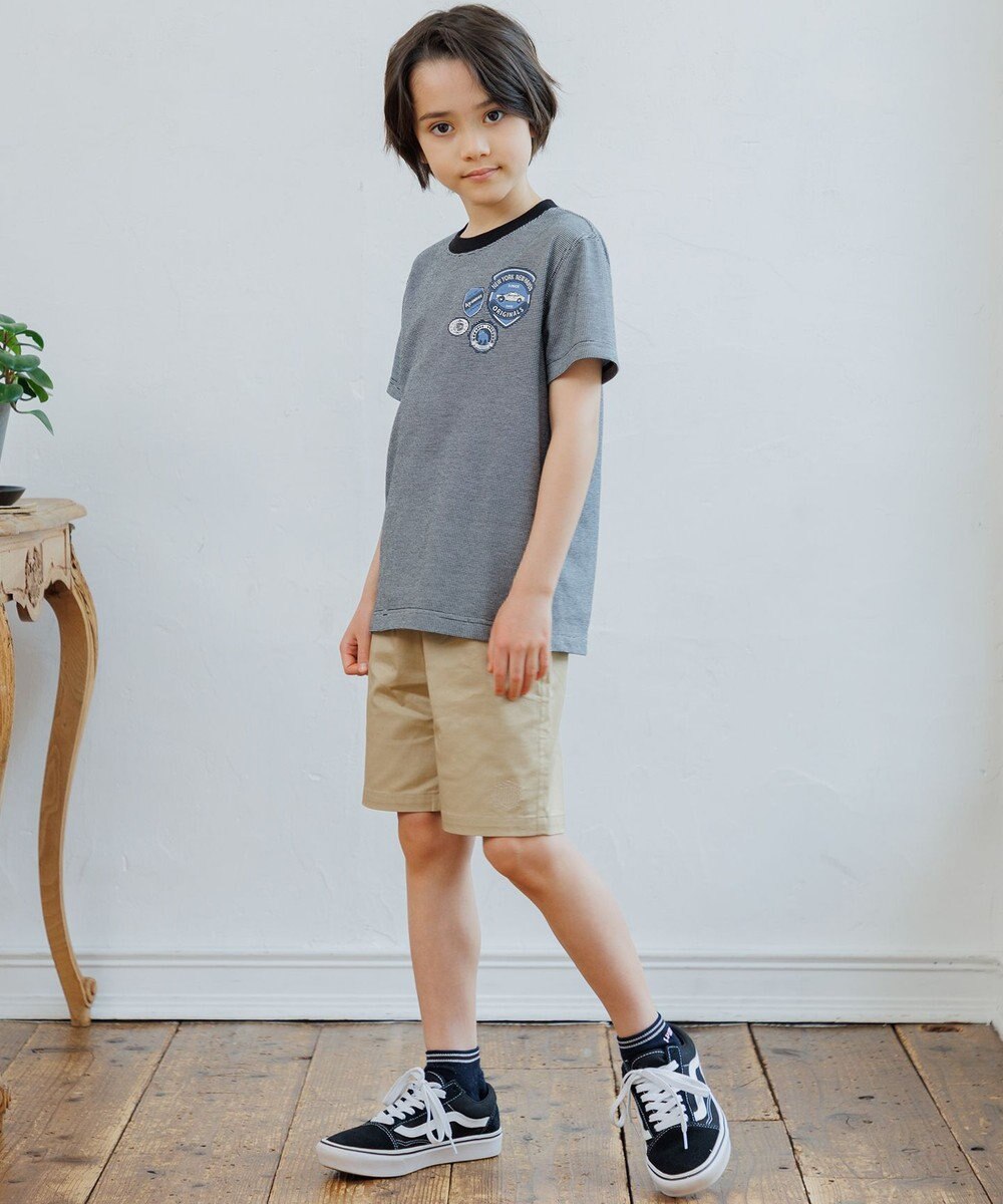 J.PRESS KIDS 【100-130cm】エンブレムTシャツ 