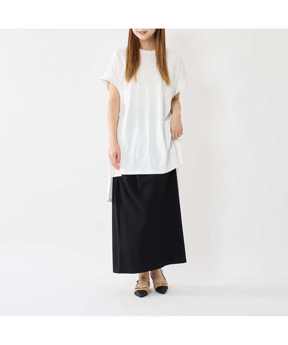 MODE ET JACOMO <carino>グリッターコンビフラットシューズ 