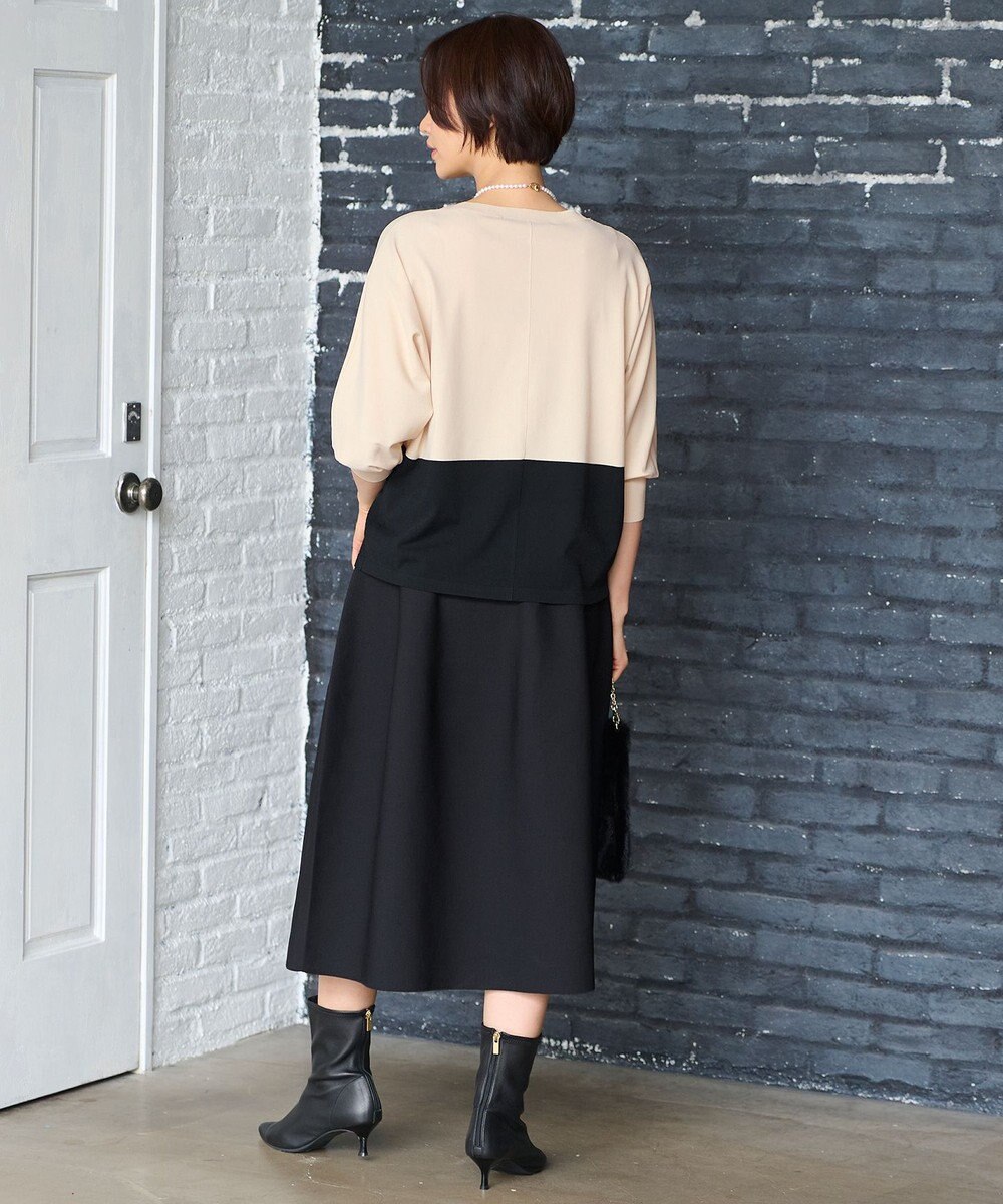 自由区 【洗える】ポリエステルホールガーメント スカート 