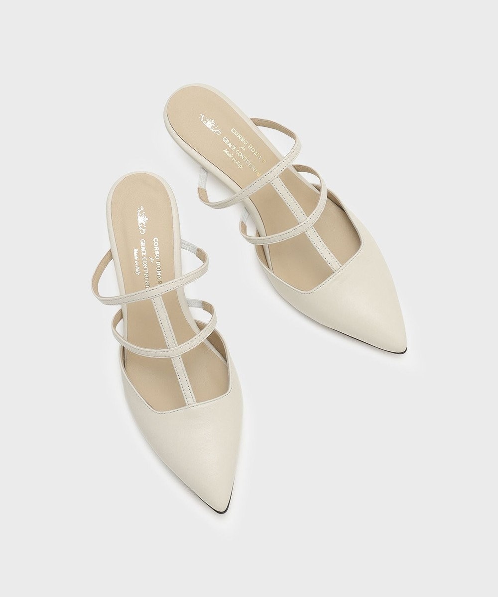 GRACE CONTINENTAL CORSO ROMA ストラップミュール 