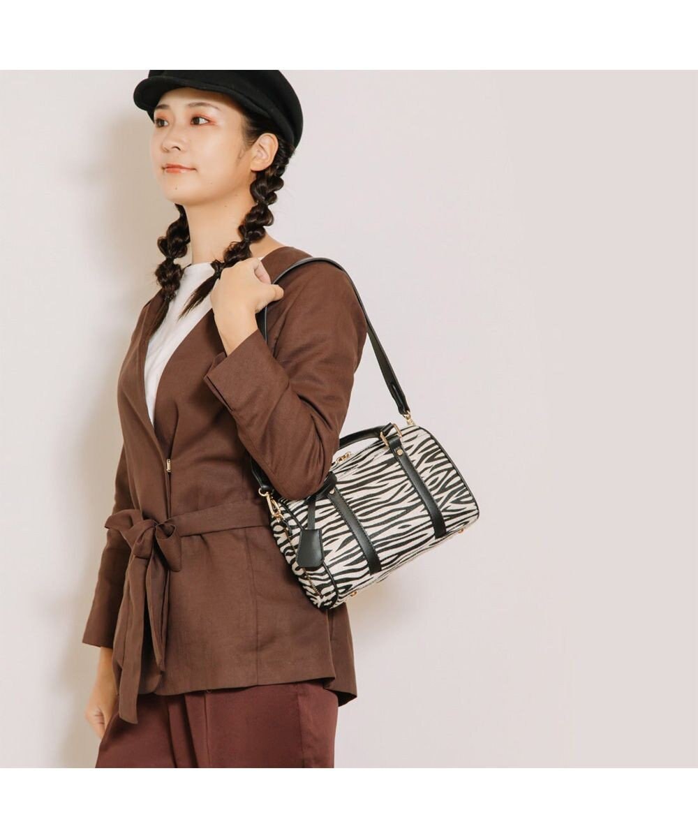 UNBILLION cachecache お財布ミニボストンバッグ 