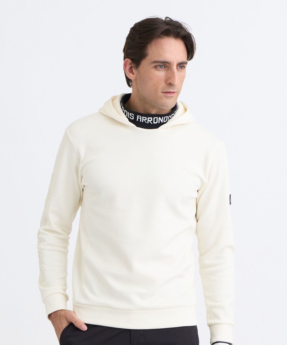 23区GOLF 【MEN】ストレッチ裏フリースフーディー 