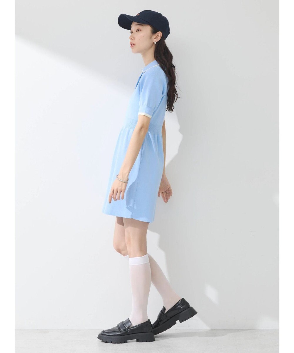 earth music&ecology ワンポイントポロワンピース 