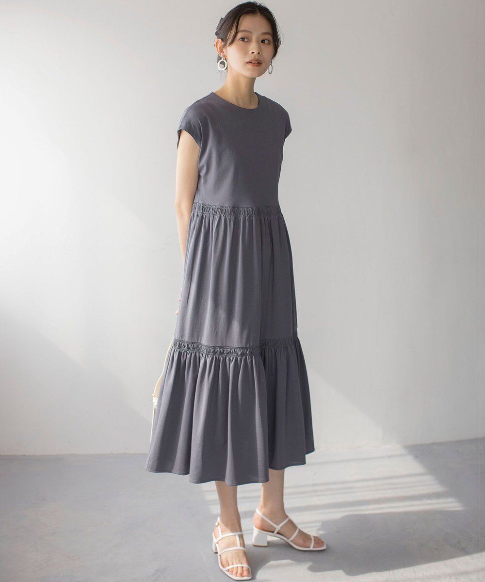 組曲 サマージャージーティアード ワンピース 