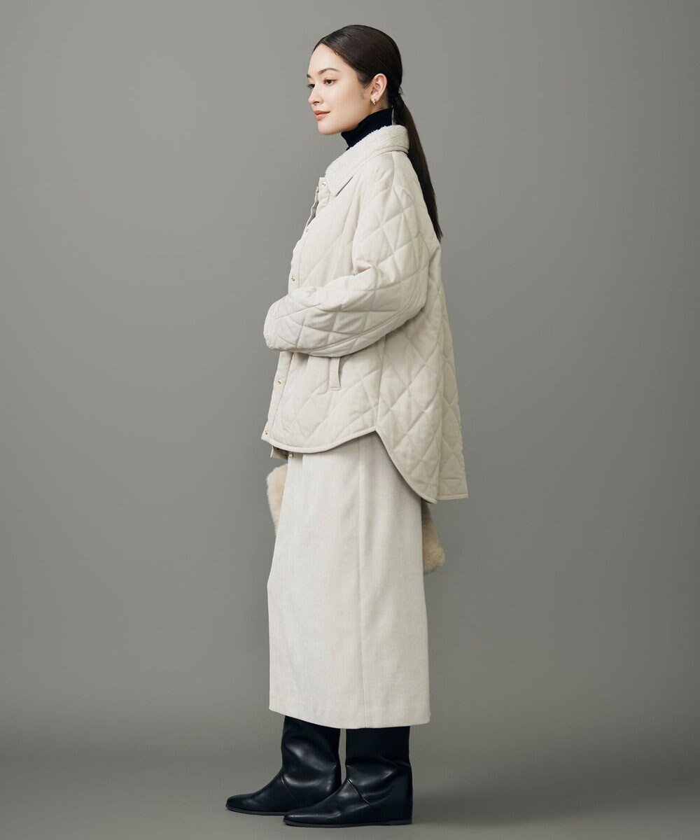 自由区 S キルト アウター 