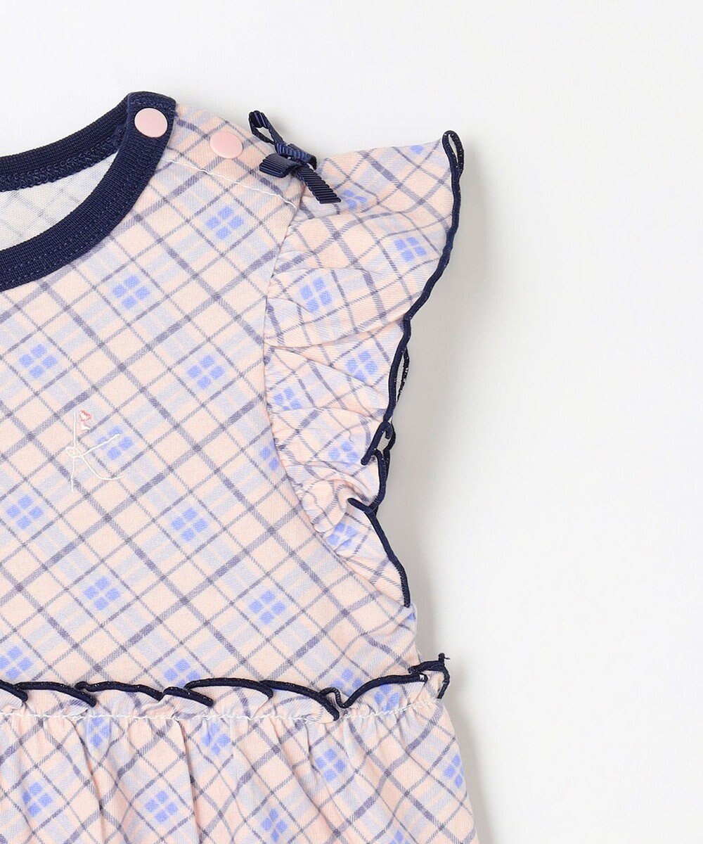 組曲 KIDS 【80-100㎝】 サマーチェックチュニック 