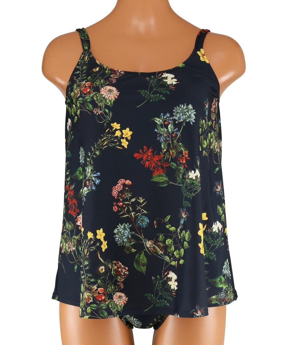 San-ai Resort（三愛水着楽園） ショルダードレス３点セット　9M・11L　【Coral veil（コーラルヴェール）】 