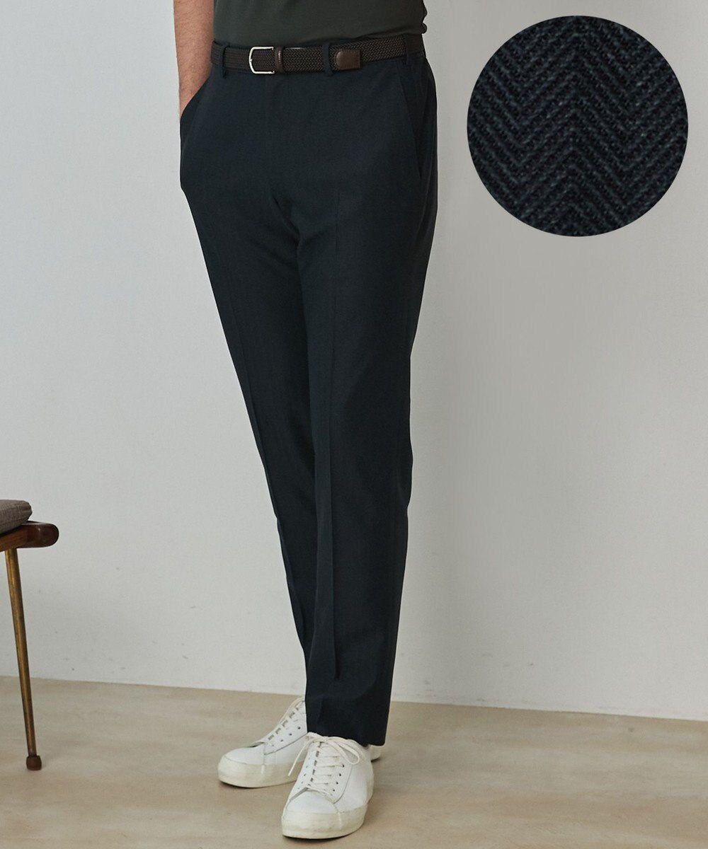 GOTAIRIKU セットアップ対応【カイテキ７機能】ドライジャージー パンツ_ヘリンボーン柄(26年モデル) 