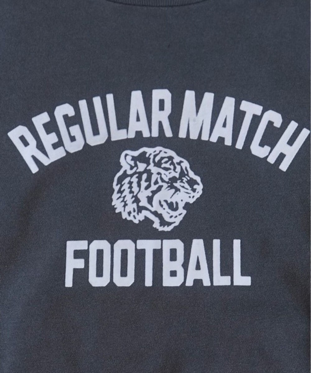 WEGO 【ANGIE VINTAGE】ピグメントカレッジロゴショートスウェット 