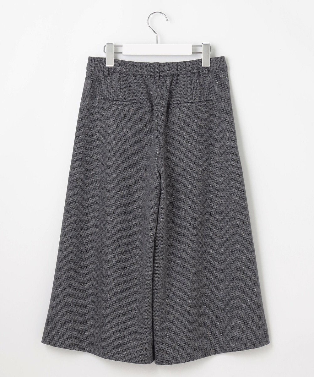 J.PRESS LADIES S 【WEB限定】ネップヘリンボーン ガウチョ パンツ 