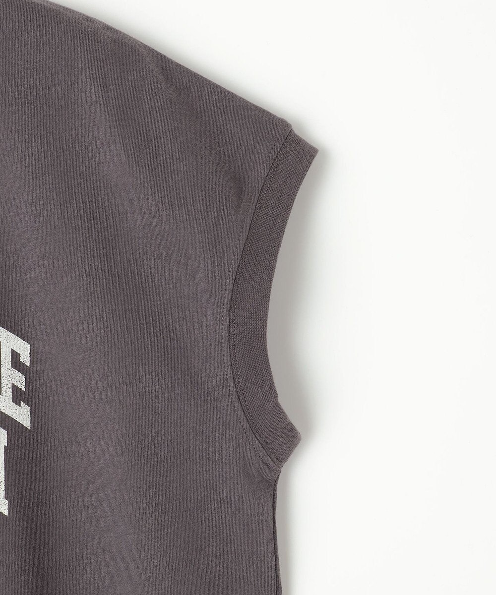 ANY 【接触冷感/UVケア】ノースリーブロゴTシャツ 