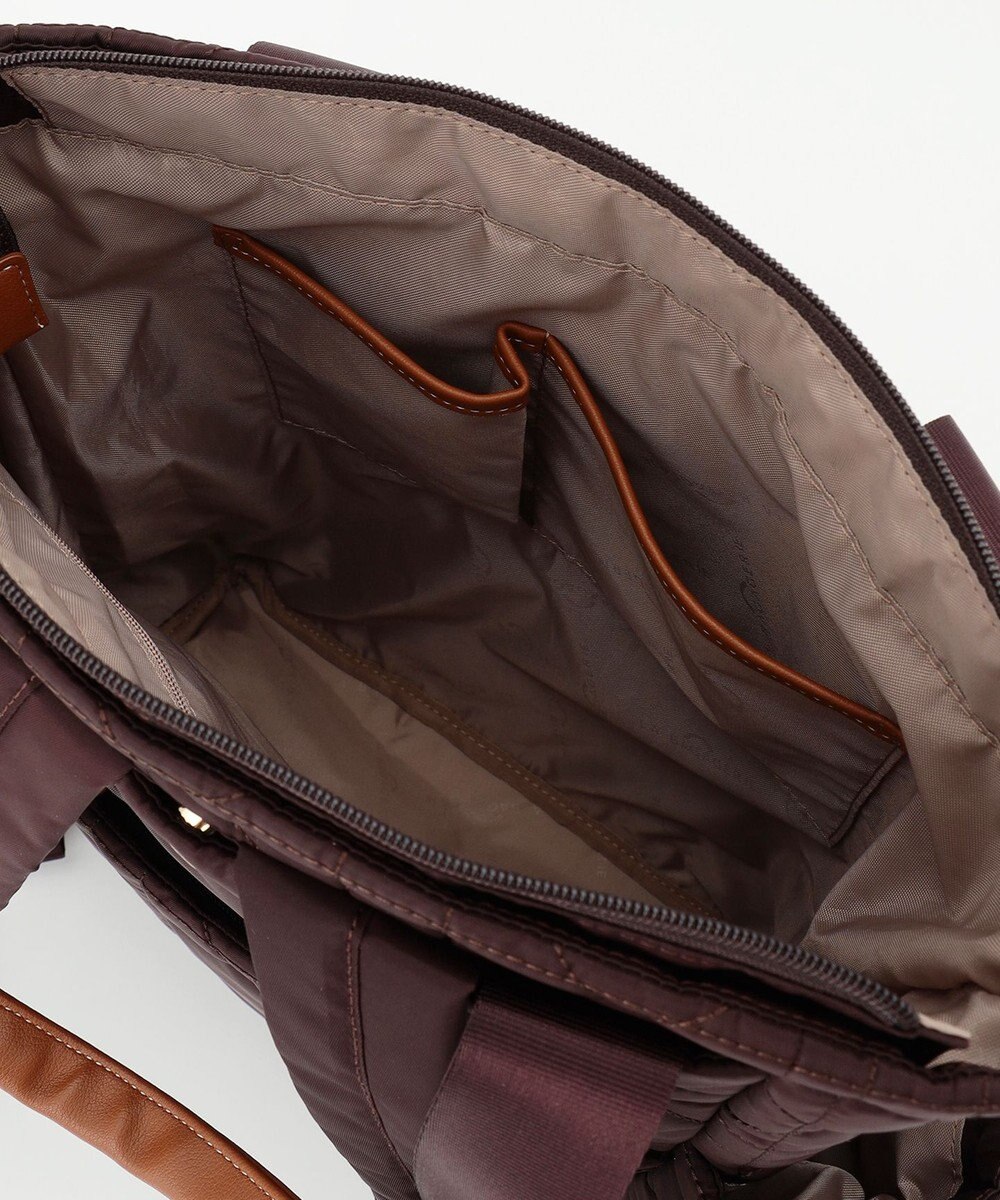 LA BAGAGERIE グリッドキルティングリュック 