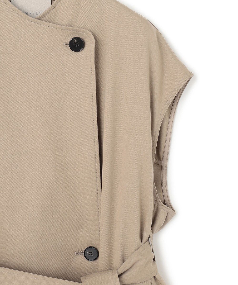 UNFILO スリーブレスコート 