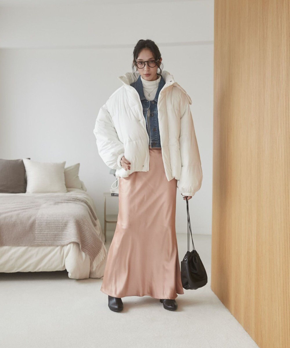 WEGO 【2WAYフード取り外し可能/あったかい】２WAYパディングブルゾン 