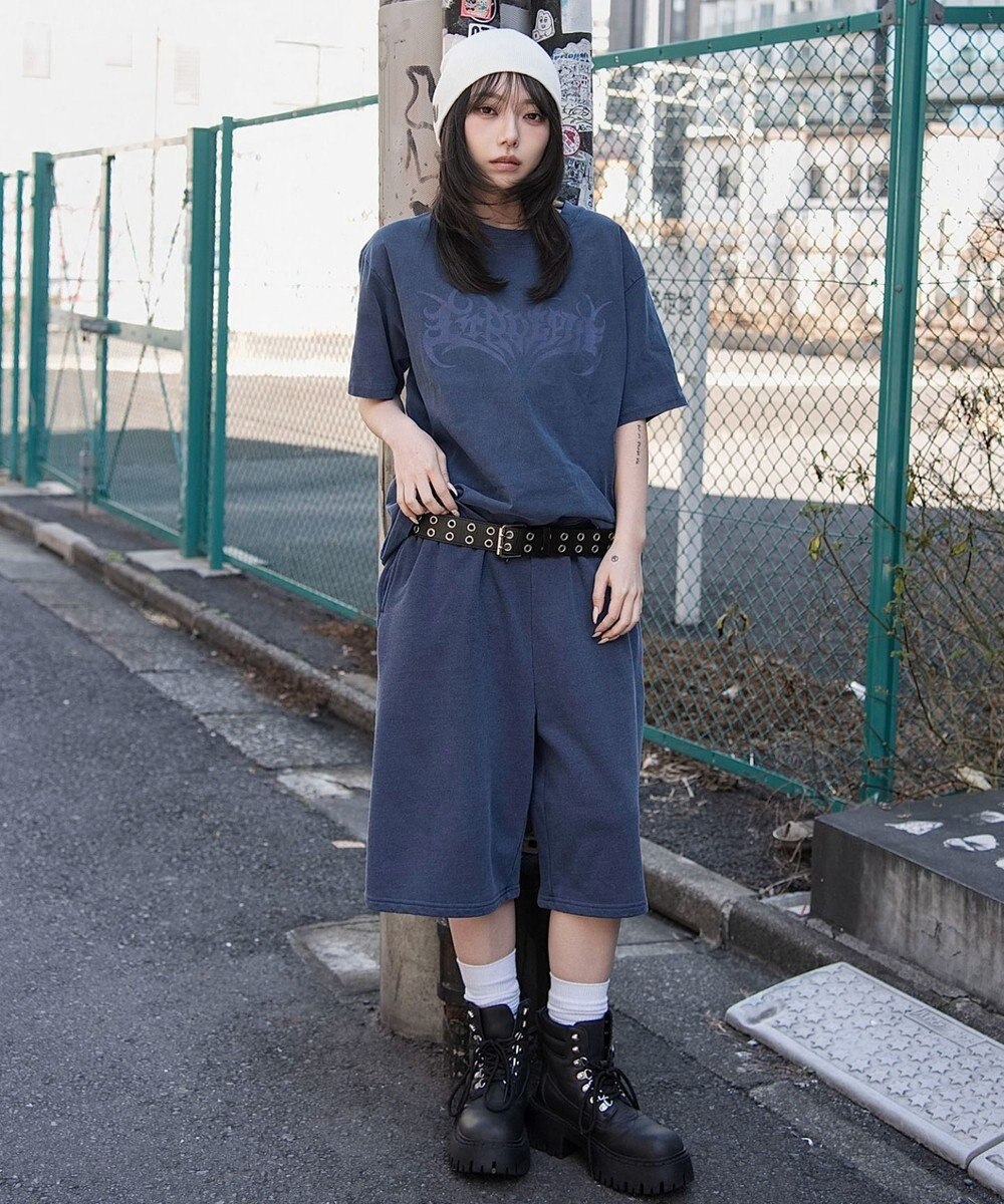WEGO 【ユニセックス着用ITEM】ピグメントグラフィックT（SS） 