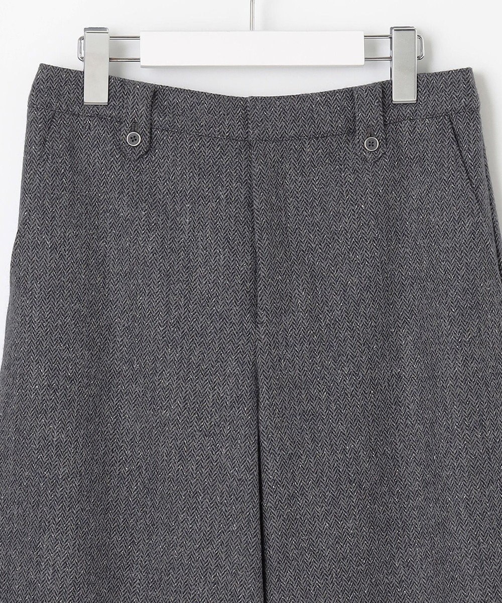 J.PRESS LADIES S 【WEB限定】ネップヘリンボーン ガウチョ パンツ 