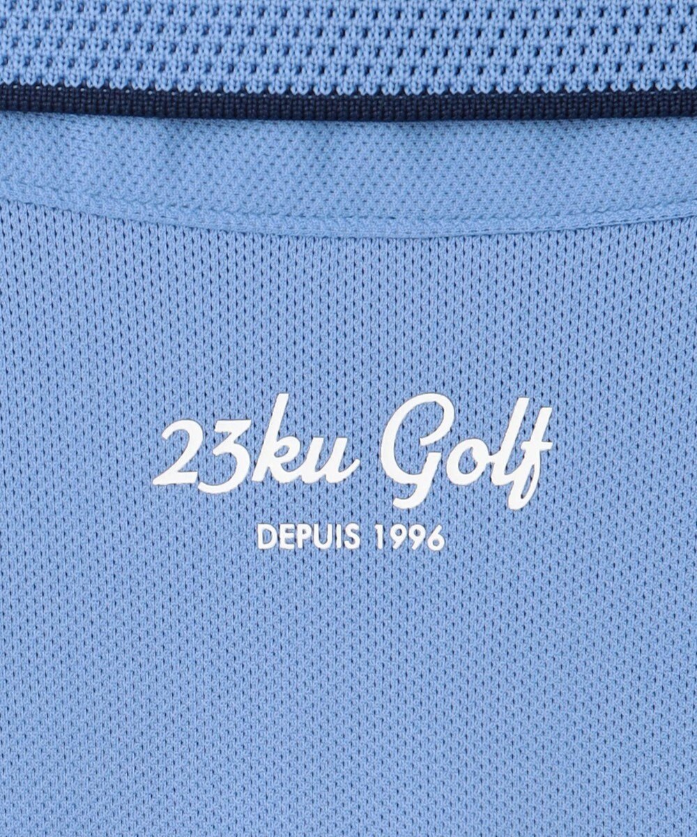 23区GOLF 【MEN】【吸水速乾・UVケア】ストレッチメッシュ ポロ 