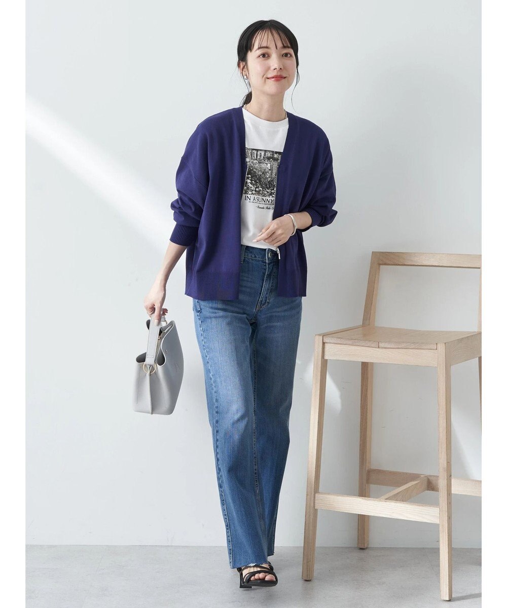 earth music&ecology ＶネックＺＩＰカーディガン 