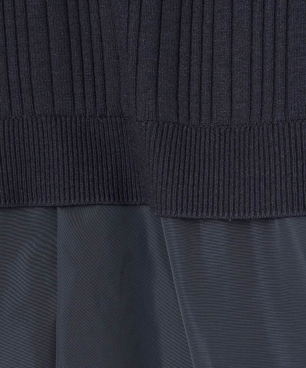 J.PRESS LADIES 【WEB限定・洗える】ニット コンビ ワンピース 