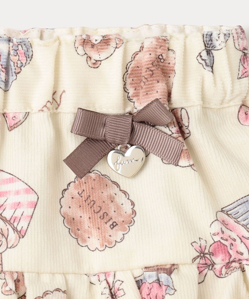 ANY KIDS スイーツ プリント キュロット 