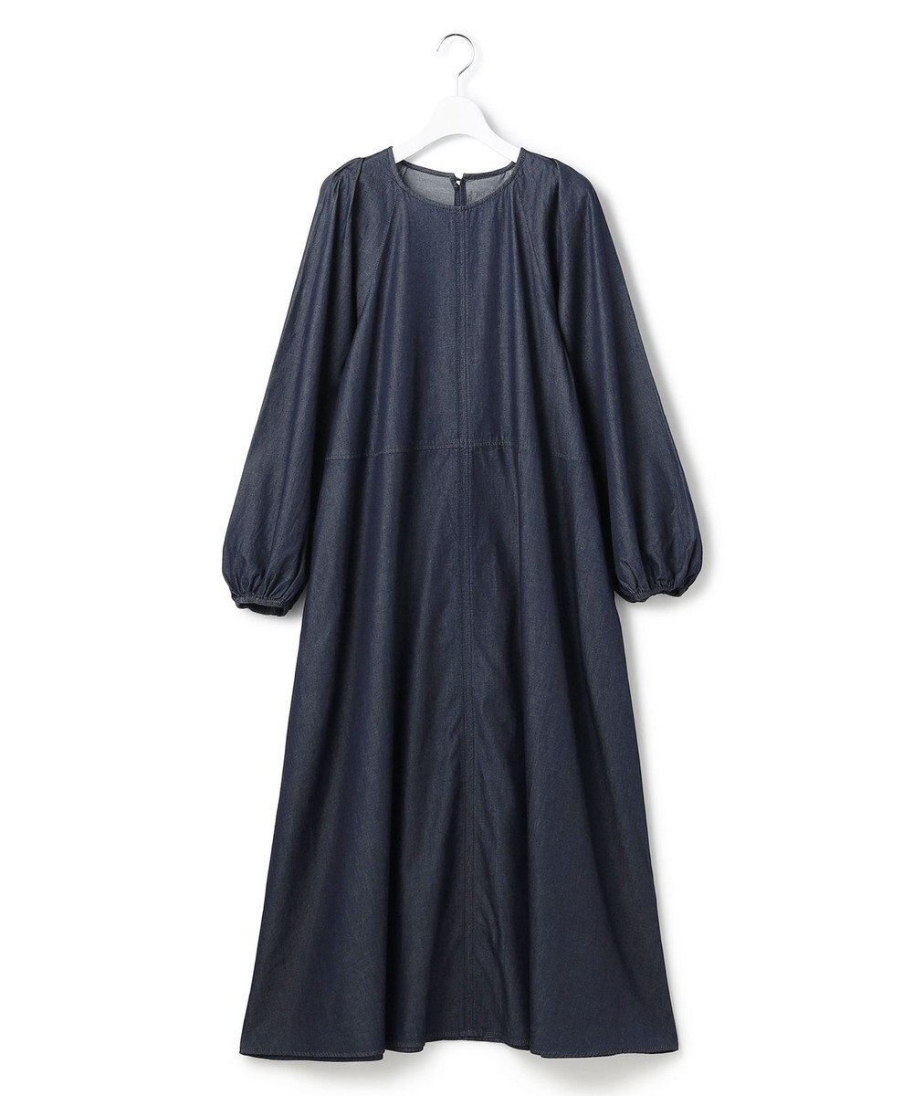 J.PRESS YORK STREET 【WOMEN】デニムダンガリー ワンピース 