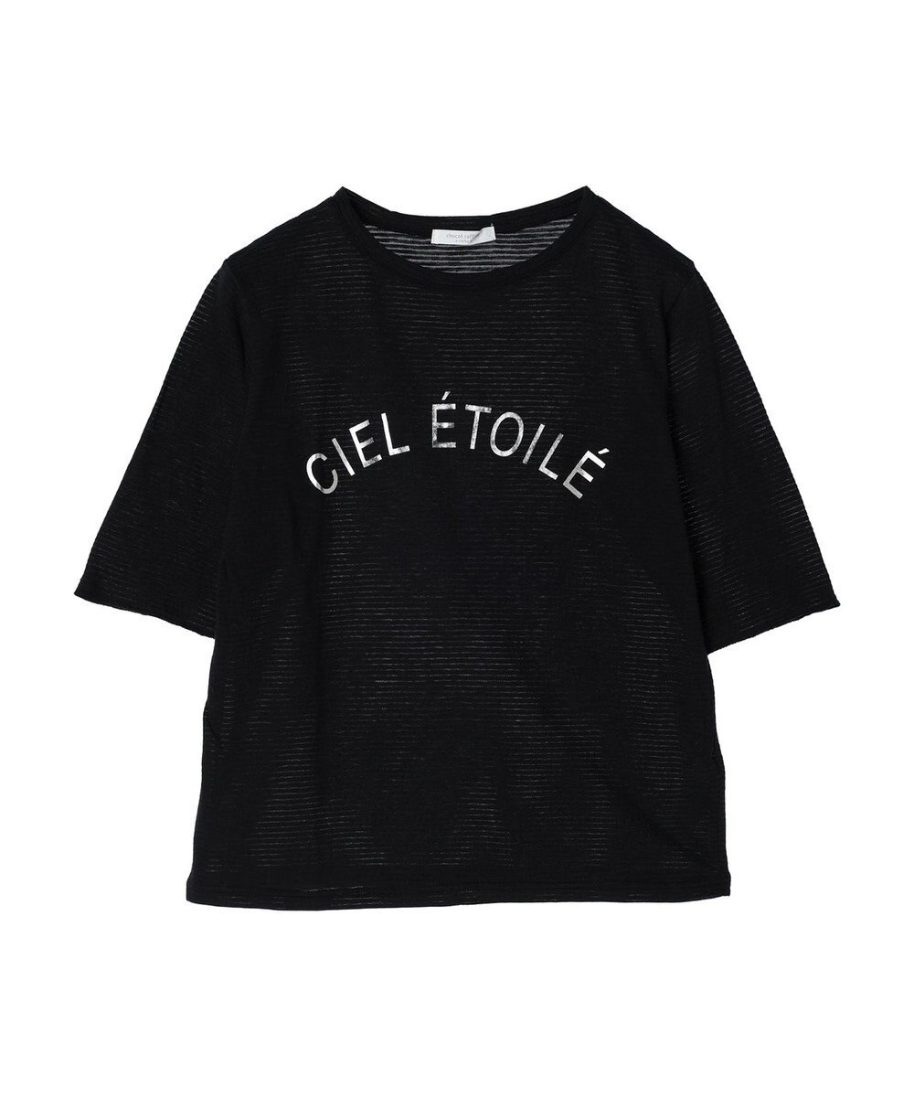 Green Parks シアーボーダーロゴプルオーバー 