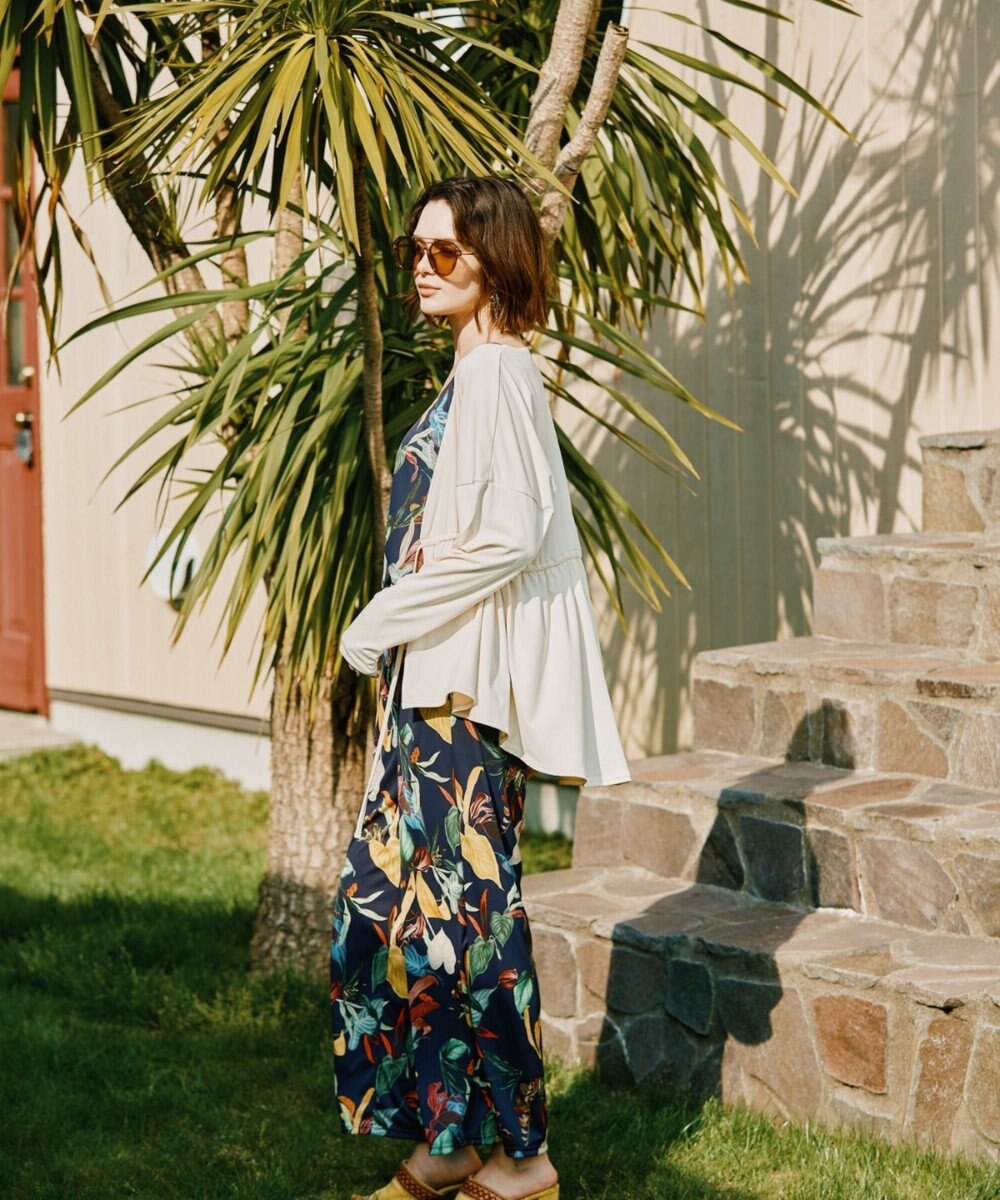 San-ai Resort（三愛水着楽園） 【UPF50＋】水陸両用羽織り　M【Coral veil（コーラルヴェール）】 