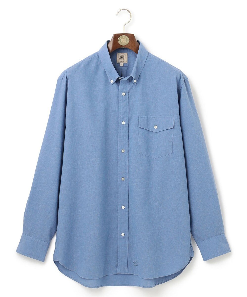 J.PRESS MEN 【KING SIZE】【HYBRID LINEN】ボタンダウンシャツ 