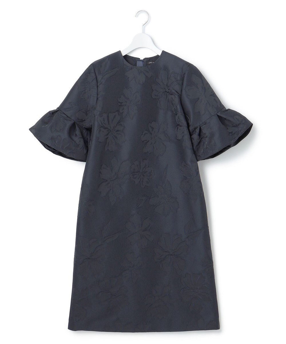 23区 L 【APPLAUDIR】マニフィークフラワージャカード ドレス 