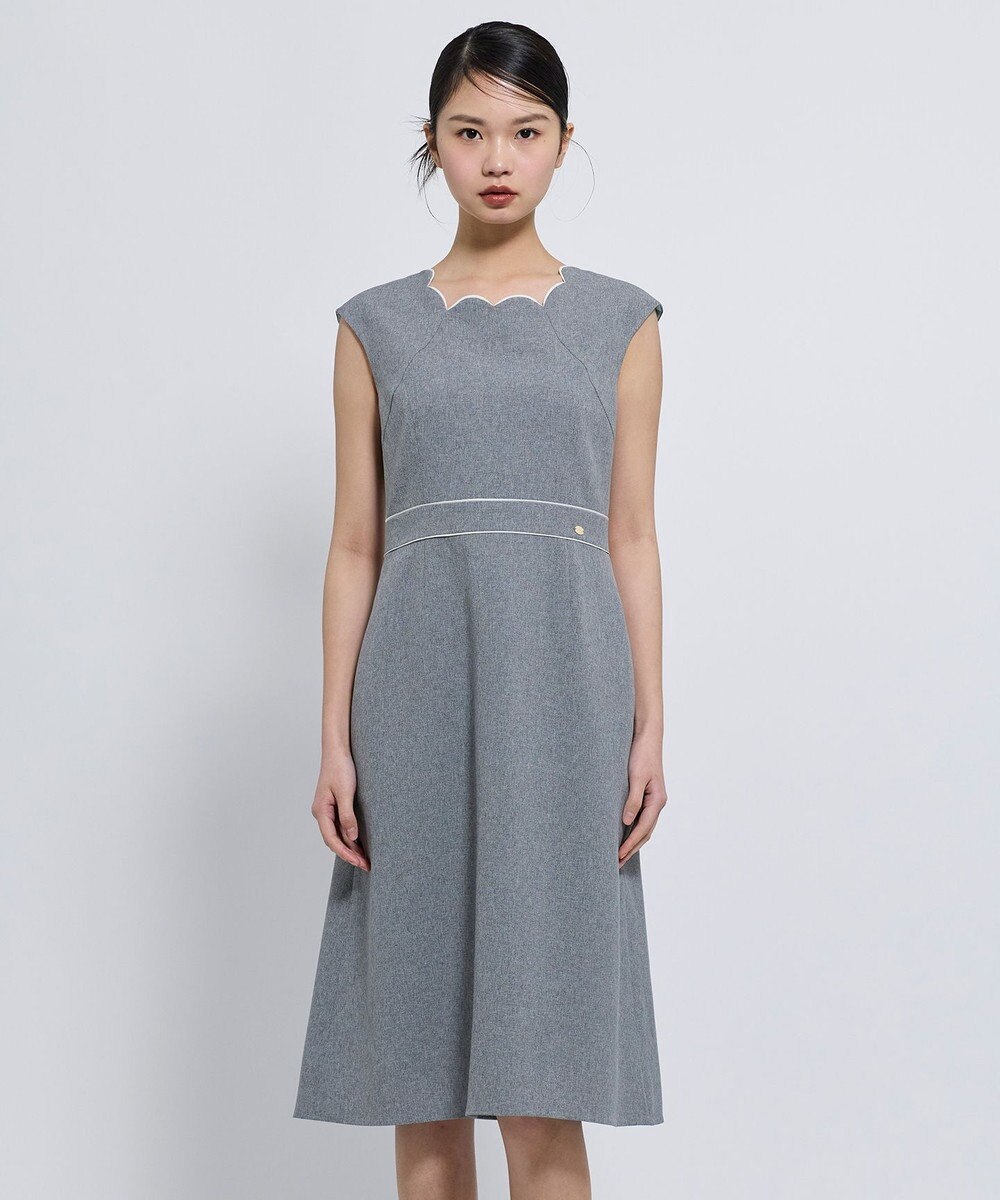 TOCCA 【松木育未さん着用】FLORAL SILHOUETTE ドレス 