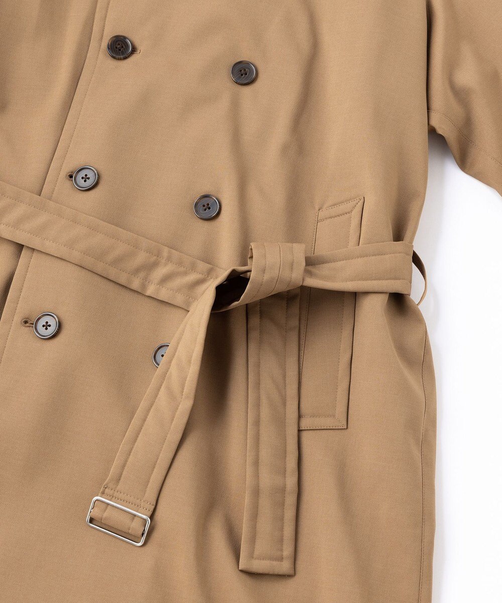 UNFILO MENS 【男女兼用】ウールライクトレンチコート 