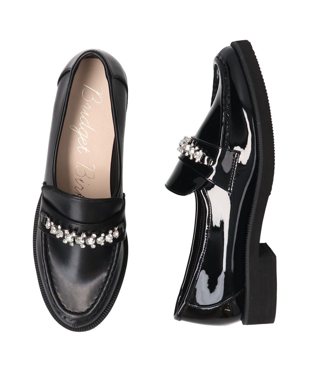 Bridget Birkin 【Bridget Birkin】ラインストーンローファー 