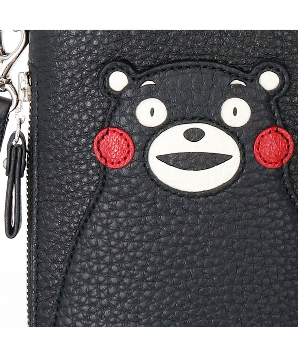 IBIZA 【くまモンコラボ商品】牛革　スマートフォンポシェット 