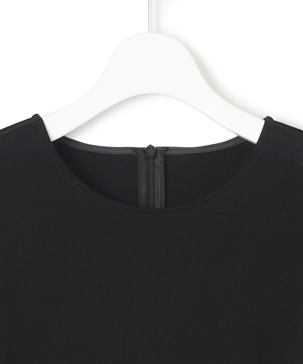 23区 L 【Oggi8月号掲載/接触冷感/洗える】ツイストコットンプレーティング ティアードワンピース 