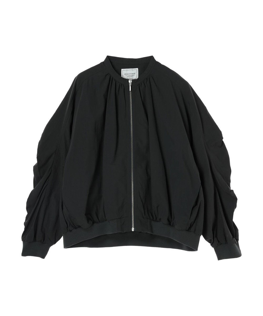 AMERICAN HOLIC 撥水加工ギャザーブルゾン 
