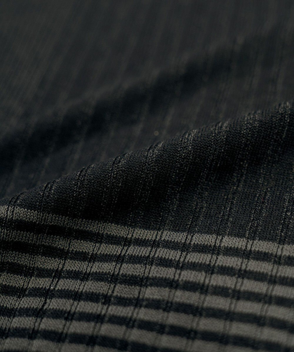 COQ FLAG カラーブロックリブニット 