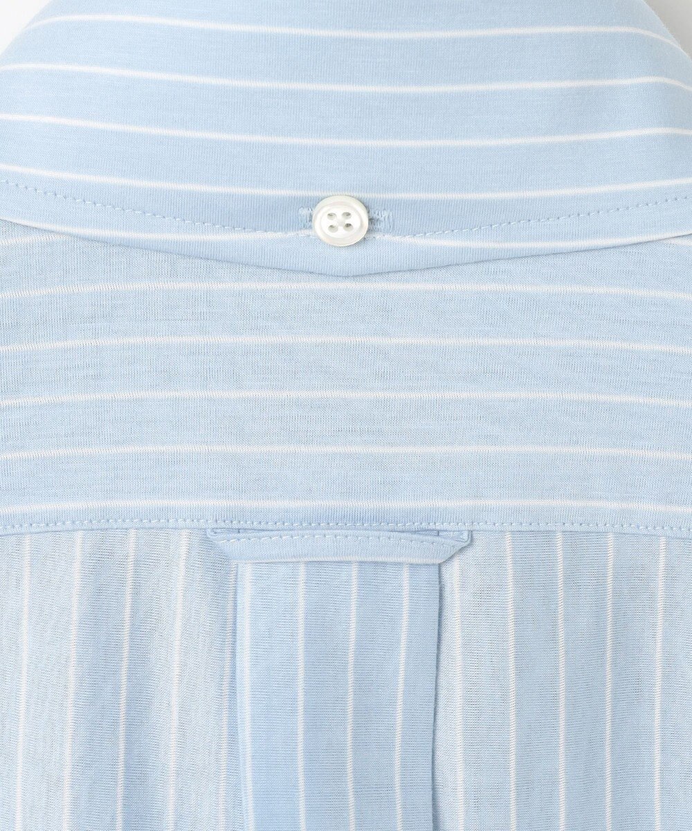 J.PRESS MEN 【KANEMASA JERSEY】【きちんと見え、快適な着心地】ストライプジャージ ボタンダウンシャツ / JAPAN MADE 