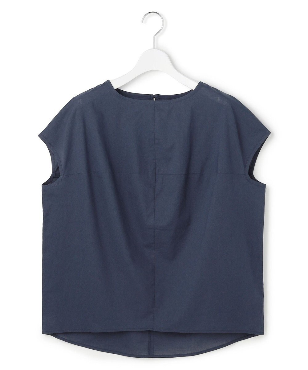 J.PRESS YORK STREET 【WOMEN】コットンドロップショルダー ブラウス 
