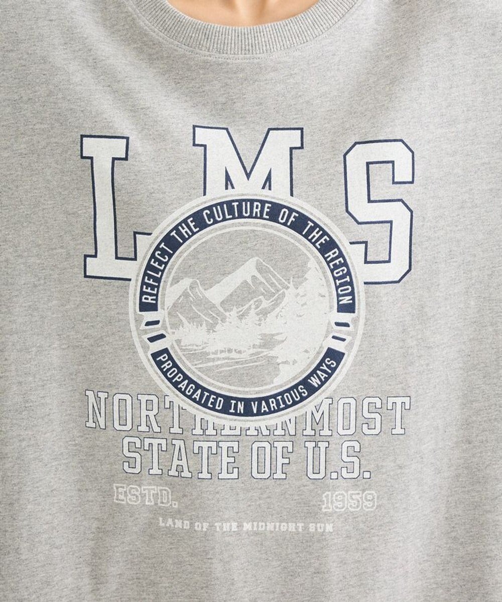 Green Parks ドッキングフレアスリーブロゴチュニック 