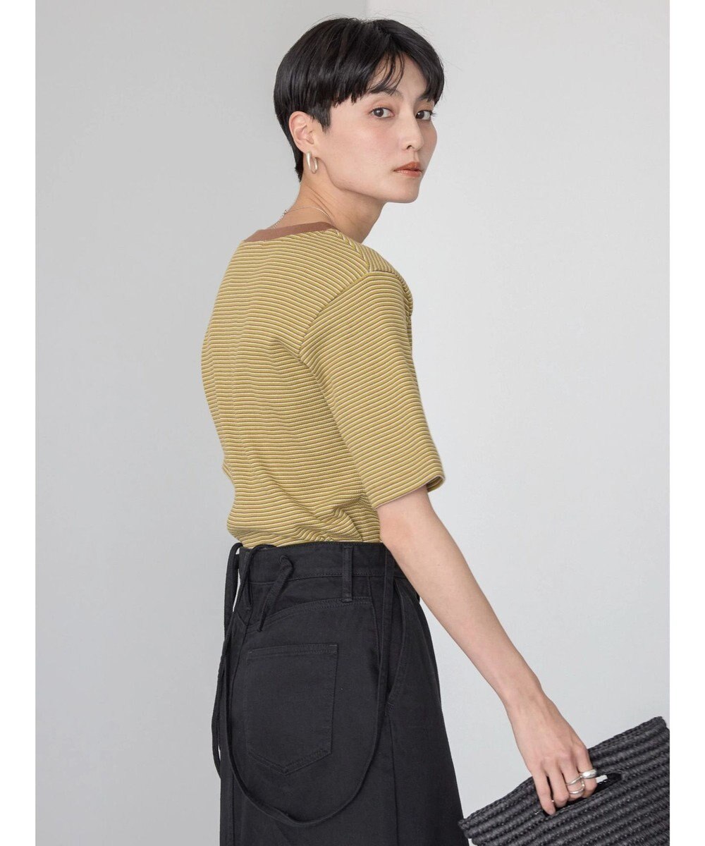 AMERICAN HOLIC ミジンボーダーカットプルオーバー 