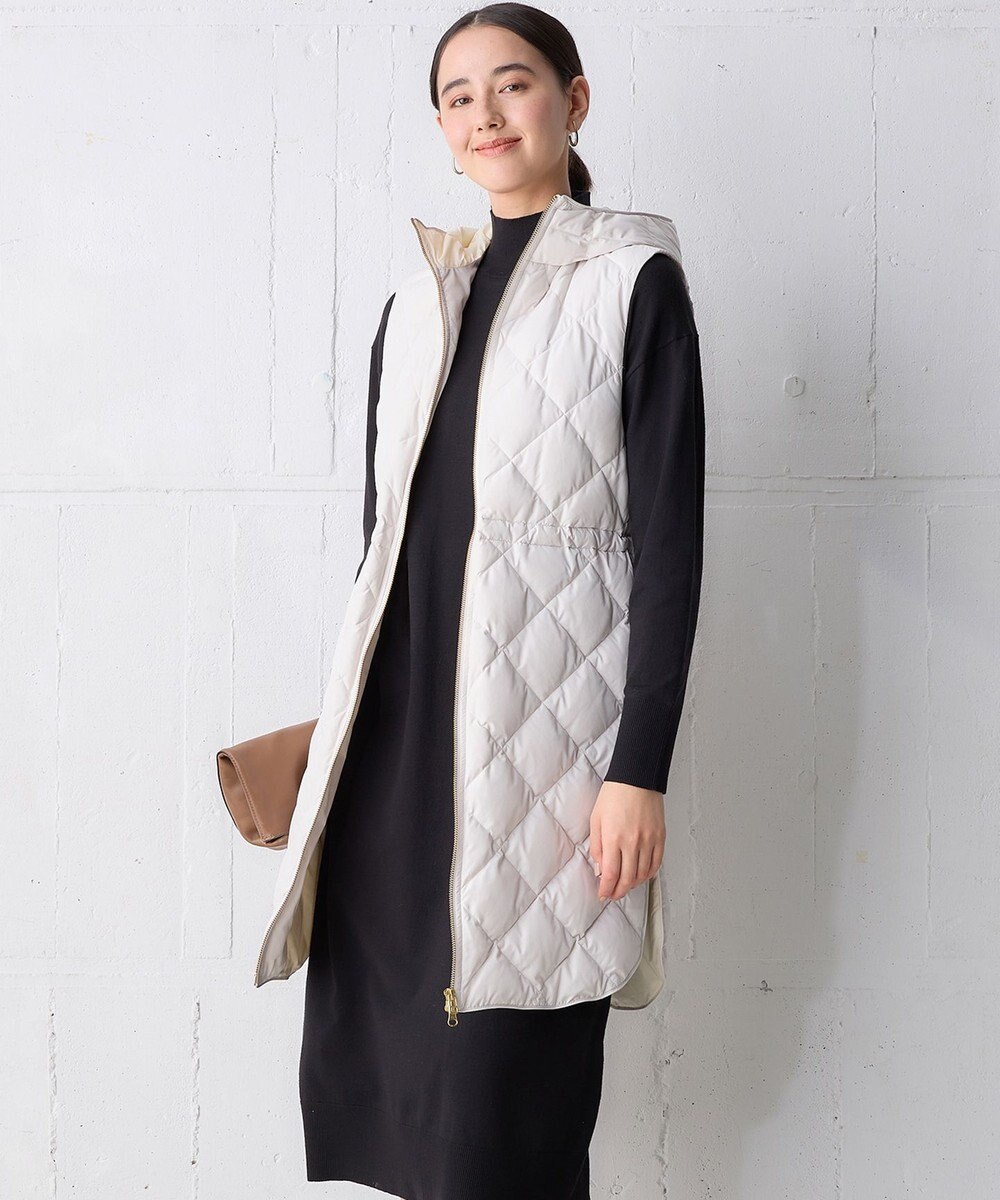 UNFILO 【TAION×UNFILO】フード付き ジレ 