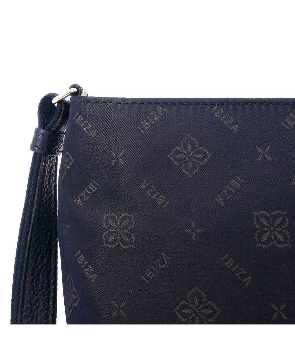 IBIZA ロゴナイロン　ショルダーバッグ 