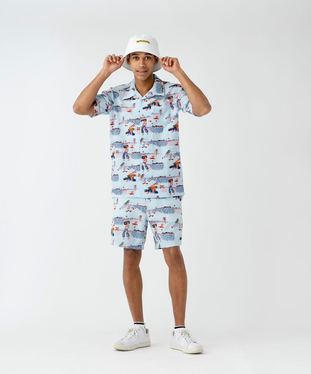 FILA GOLF／marie claire 【LOUDMOUTH】ベーシックバケットハット 