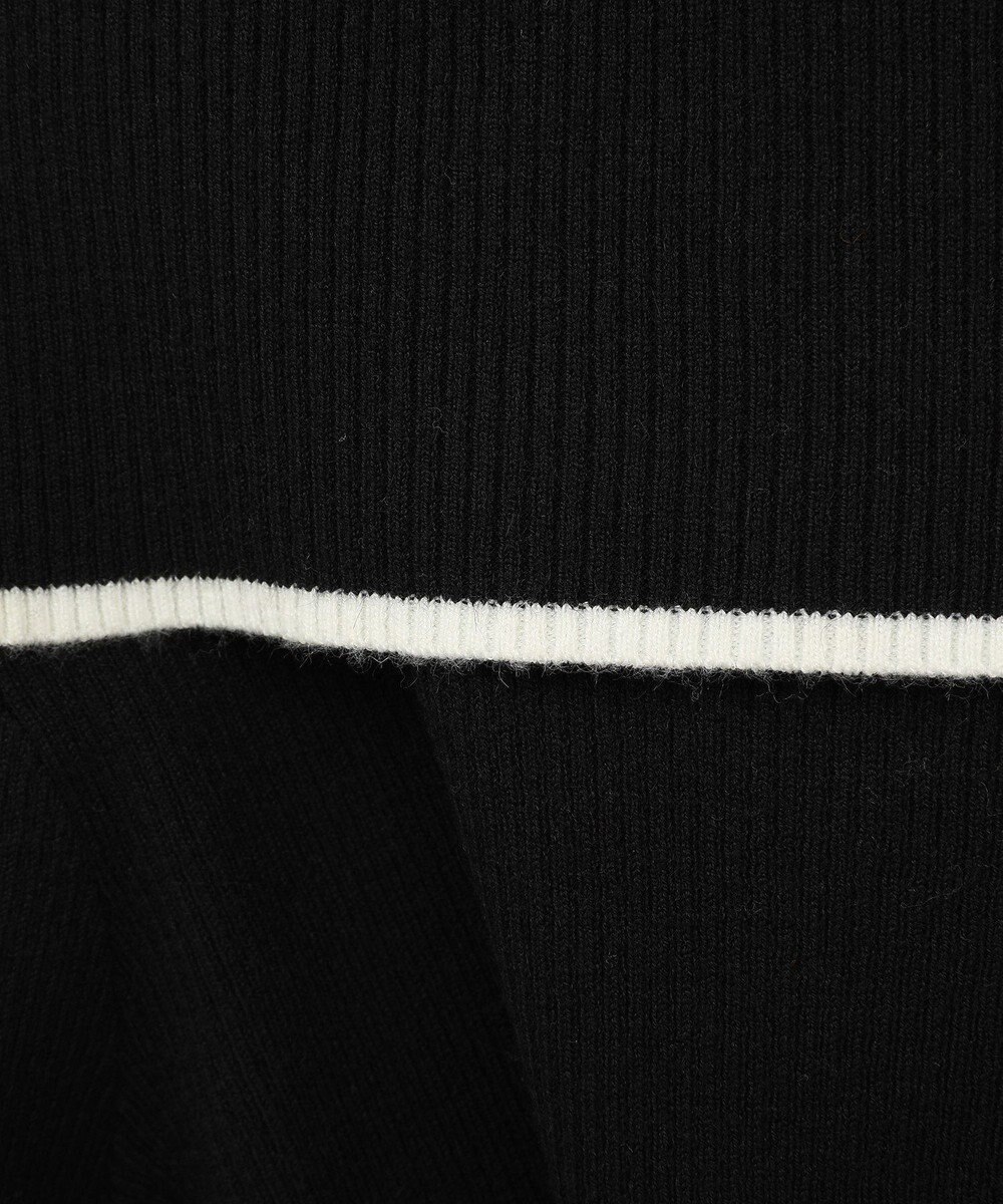 earth music&ecology ビックカラーオフショルニットプルオーバー 