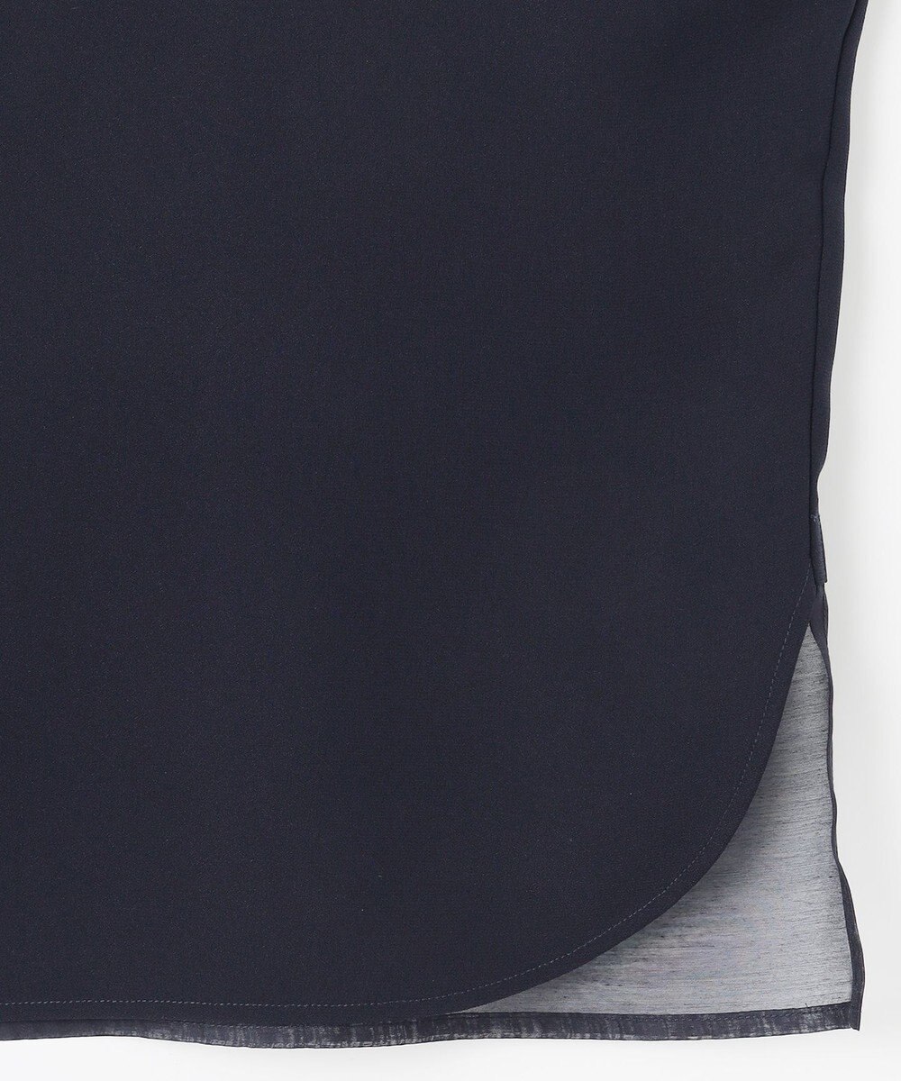 23区 S 【洗える/一部店舗限定】ストレッチジョーゼット シアー カットソー 