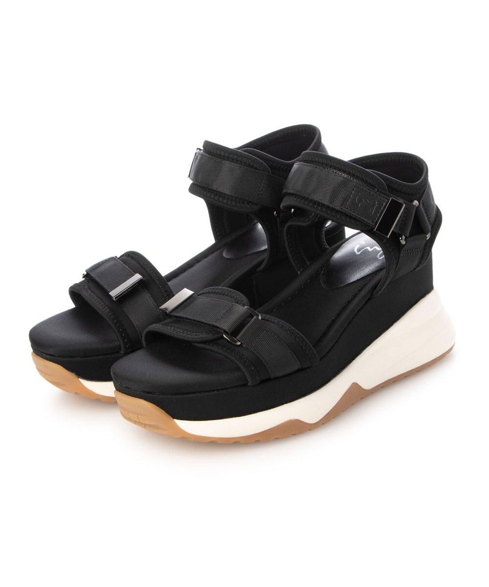 ing <ing>厚底スポーツサンダル 